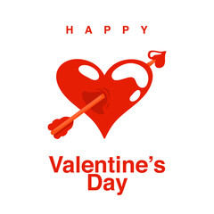 vector valentines day poster template