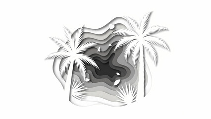 Abstract pizza slice illustration with vibrant red and yellow gradient