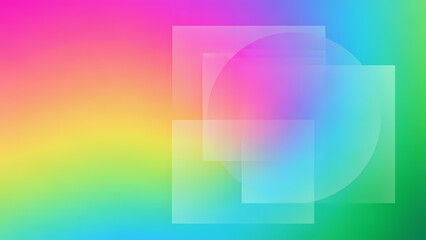 Abstract pizza slice illustration with vibrant red and yellow gradient