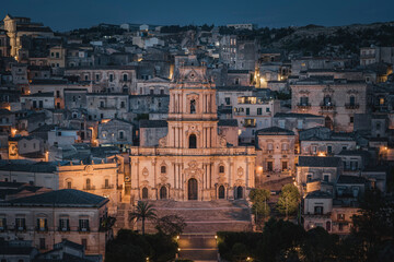 Duomo di San Giorgio at Dusk, Modica, Sicily