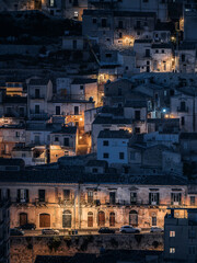 Dense Historic Architecture of Modica Old Town, Sicily