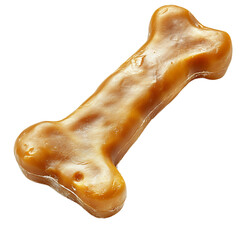 Dog Chew Toy Rubber Bone Isolated On Transparent Background