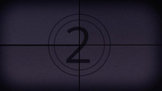 countdown on the target, old movie countdown 4K