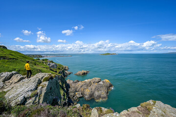 Wanderung auf der Halbinsel Howth in Irland