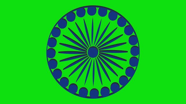 ashoka chakra symbols in Indian flag colors. Suitable for India related designs, patriotic themes, national holidays, and cultural celebrations.