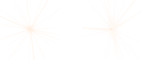 Lance light effect isolated on transparent background sparkling light beam