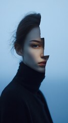 woman alienated from society