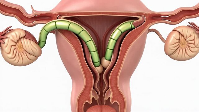 3D Animated Medical Visualization of Tubal Ligation Procedure