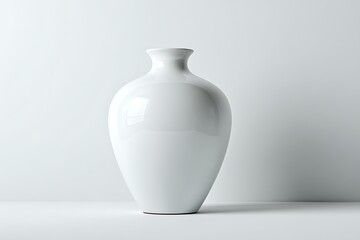 white ceramic vase