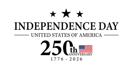250th anniversary USA Background Logo