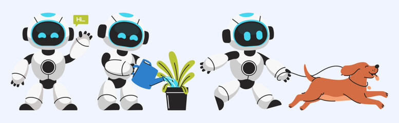 Robots Engaging In Everyday Activities And Companionship