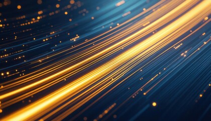 Abstract fast light streaks