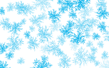 Frost Ice Texture. An isolated PNG of blue crystalline ice frost patterns on a transparent background for a frozen window effect, winter overlay, or arctic nature concept.