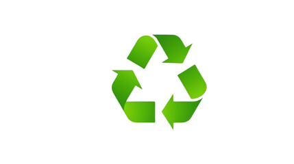 Obraz premium green recycle symbol