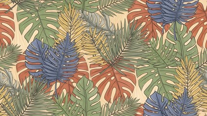 Vibrant Abstract Geometric Gradient Background

