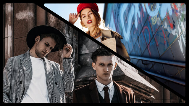 Split Screens -  2 Frames 06