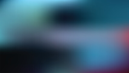 Obraz premium Abstract background with teal, black, and blue color blend