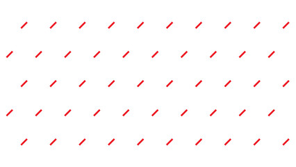 Vibrant red slanted line pattern over white background for modern graphic design and web assets