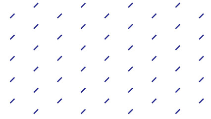 Minimal geometric pattern featuring navy blue slanted diagonal lines arranged on a clean white backdrop