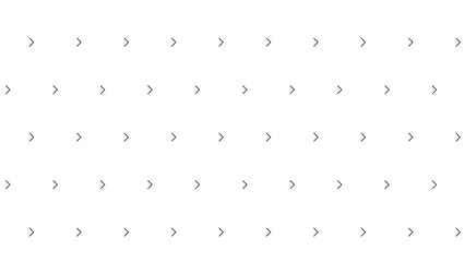 Seamless geometric pattern of black right angle brackets on a white backdrop for web and interface design