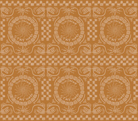 Seamless Pattern is hand made. summer print design. Tropical summer pattern. Summer beach tee shirt t-shirt print design for girl's and women's.