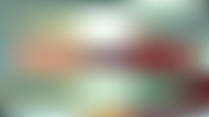 Obraz premium Ethereal pale green and peach abstract gradient background