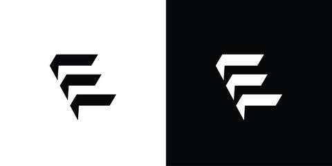 Unique and modern E logo design