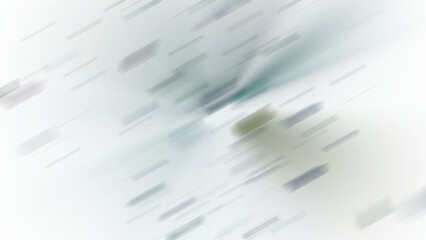 Abstract motion blur in blue and white