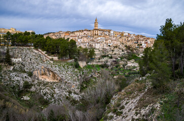Fototapeta premium Bocairent es uno de los pueblos más bonitos de la Comunidad Valenciana
