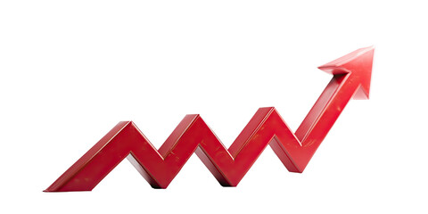 Red upward trending graph (1)
