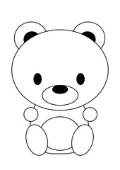 Obraz premium coloring pages illustration for kids