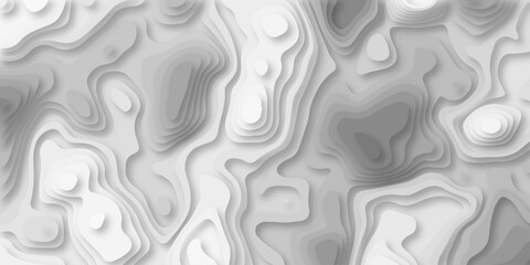 Abstract topography pattern seamless lines sea map modern design white background. Abstract digital topographic contour map concept space geometric strip grid line. Natural discovery of maps. © coal digger