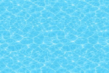 Obraz premium Seamless Blue Water Texture Background