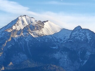 Tatry Wysokie - Polska - panorama na góy od strony Polskiej. © Konrad