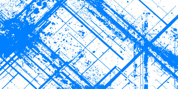 A seamless geometric vector illustration featuring blue technology patterns and light line art for a professional business web backdrop