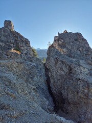 Zakopane - Polska - widok na Tatry z drogi na górę Nosal w zimę w piękny słoneczny dzień © Konrad