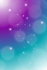  glowing stars abstract neon background