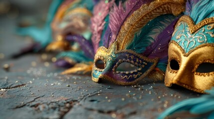 Obraz premium Mardi gras, mask. 