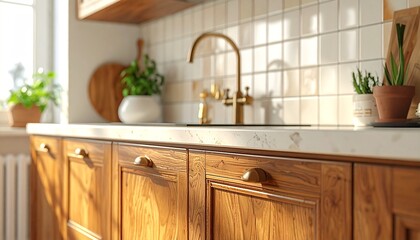 Fototapeta premium Typische Retro-Details in der Küche