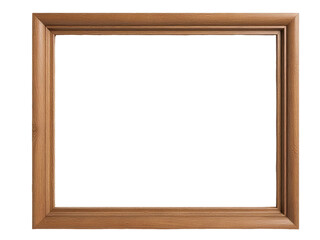 Obraz premium A picture frame on a white background