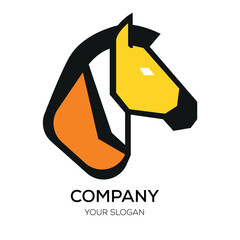 Black Zebra Logo Design Template Zebra