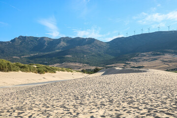 D&uuml;nen bei Tarifa in Andalusien