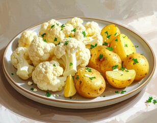 Blumenkohl mit Kartoffeln &ndash; klassisch und gesund