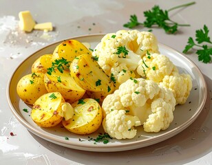 Blumenkohl mit Kartoffeln &ndash; klassisch und gesund