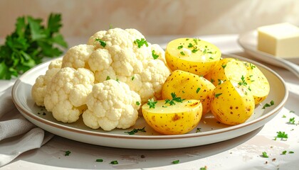 Blumenkohl mit Kartoffeln &ndash; klassisch und gesund