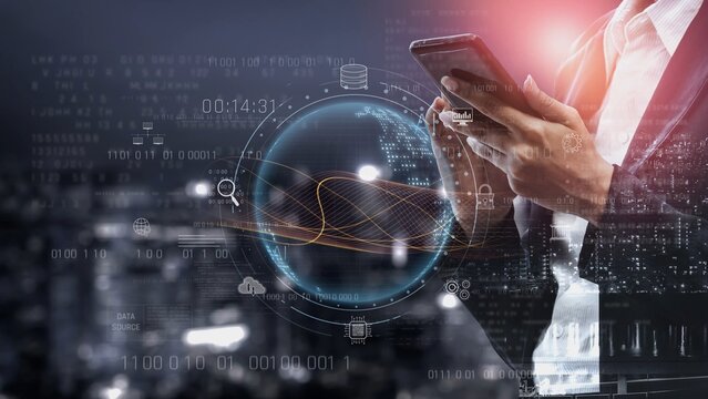 Global AI and data processing system enhances data, AI, and processing efficiency through digital network and global integration of intelligent technology Marrow - Powered by Adobe