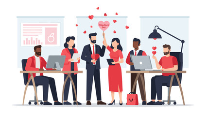 A modern illustration of a businessman sitting at a desk in a thoughtful mood, representing professionalism and focus.