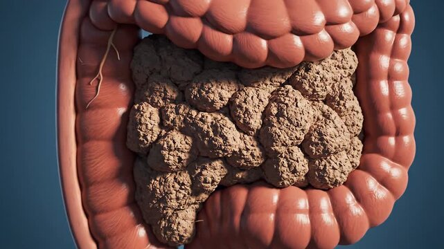 Professional 3D Visualization of Hirschsprung's Disease Affecting the Colon