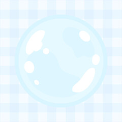 ぷっくり光沢ブルーキャンディジェム★