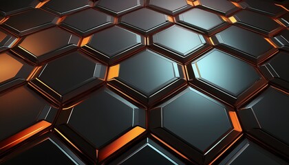 abstract futuristic hexagon metal background 3d hexagon pattern for wallpaper hexagon shapes